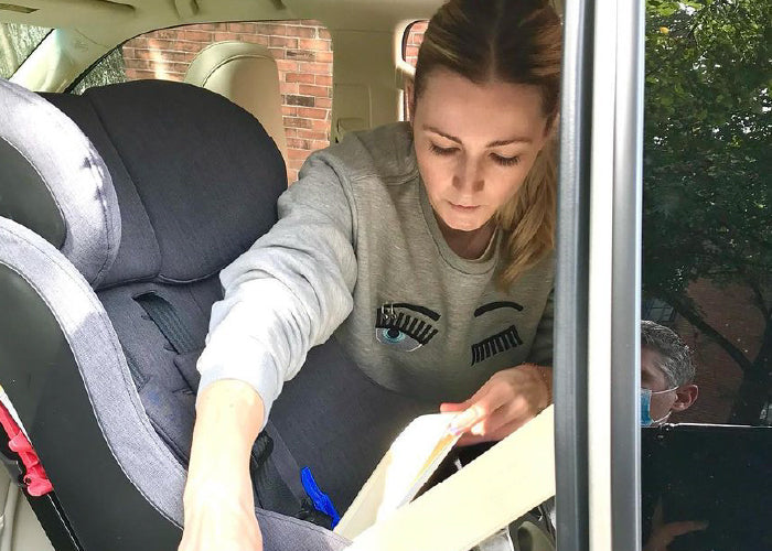 Clek car seats on display at Tadpole