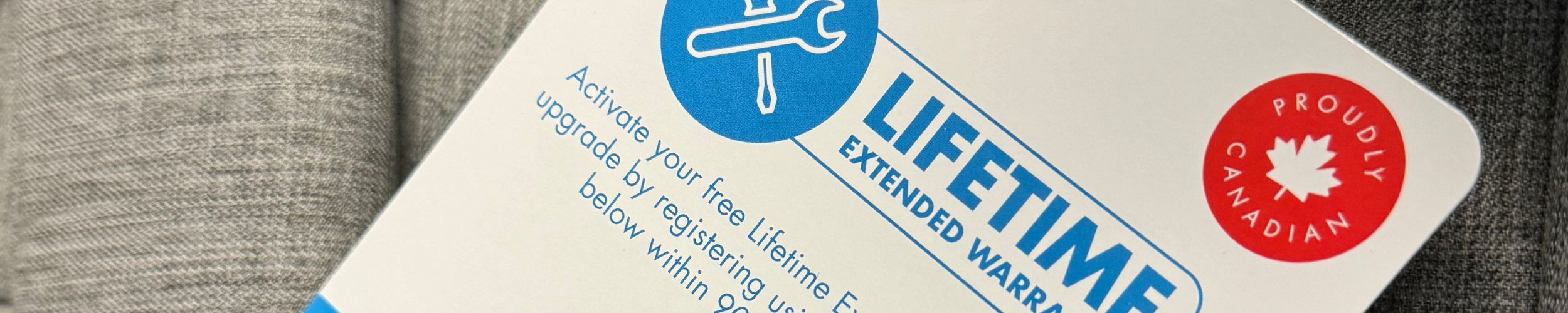 Built for Life: Introducing our New Lifetime Extended Warranty Program