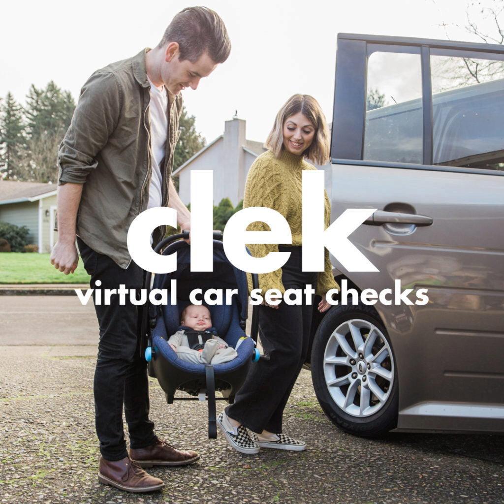 Schedule a Free One-on-One Virtual Car Seat Check with Clek!