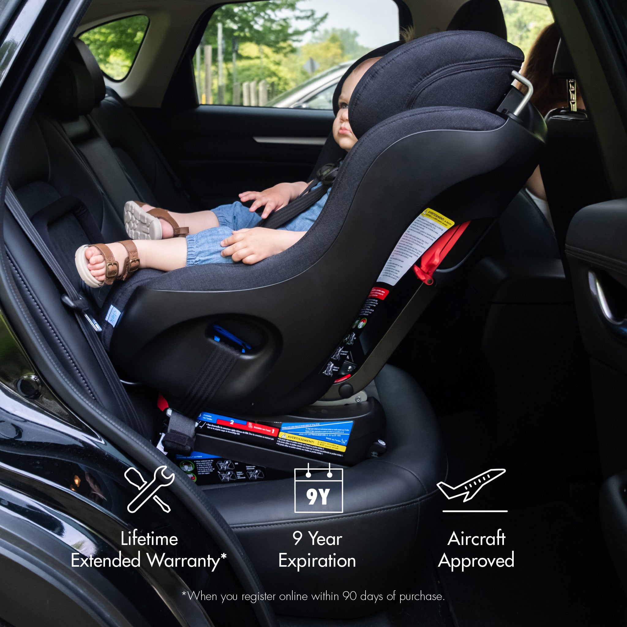 カーシート　Clek foonf 幼児カーシート Clek Foonf Slim Convertible Car Seat | Infants + Toddlers, Rigid