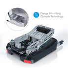 Close up of the Clek Foonf base showing Energy Absorbing Crumple Technology  all-groups