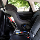 Clek Foonf Child safety seat installed in a car all-groups