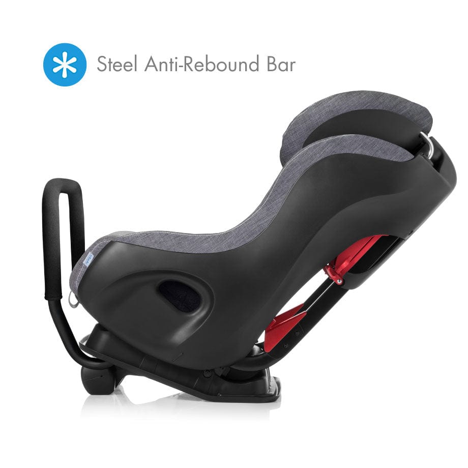 Convertible car seat with anti rebound bar best sale