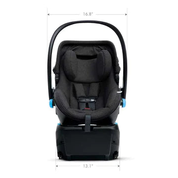 Clek Liing infant car seat product dimensions front
