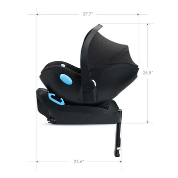 Clek Liing infant car seat product dimensions side