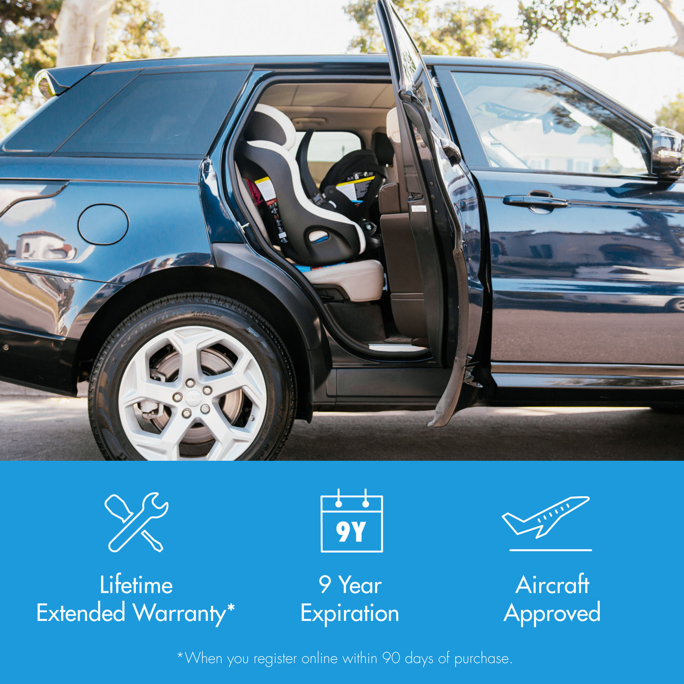 Clek Foonf Convertible Car Seat for Infants and Toddlers RigidLATCH