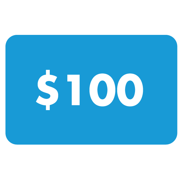 $100 Gift Card